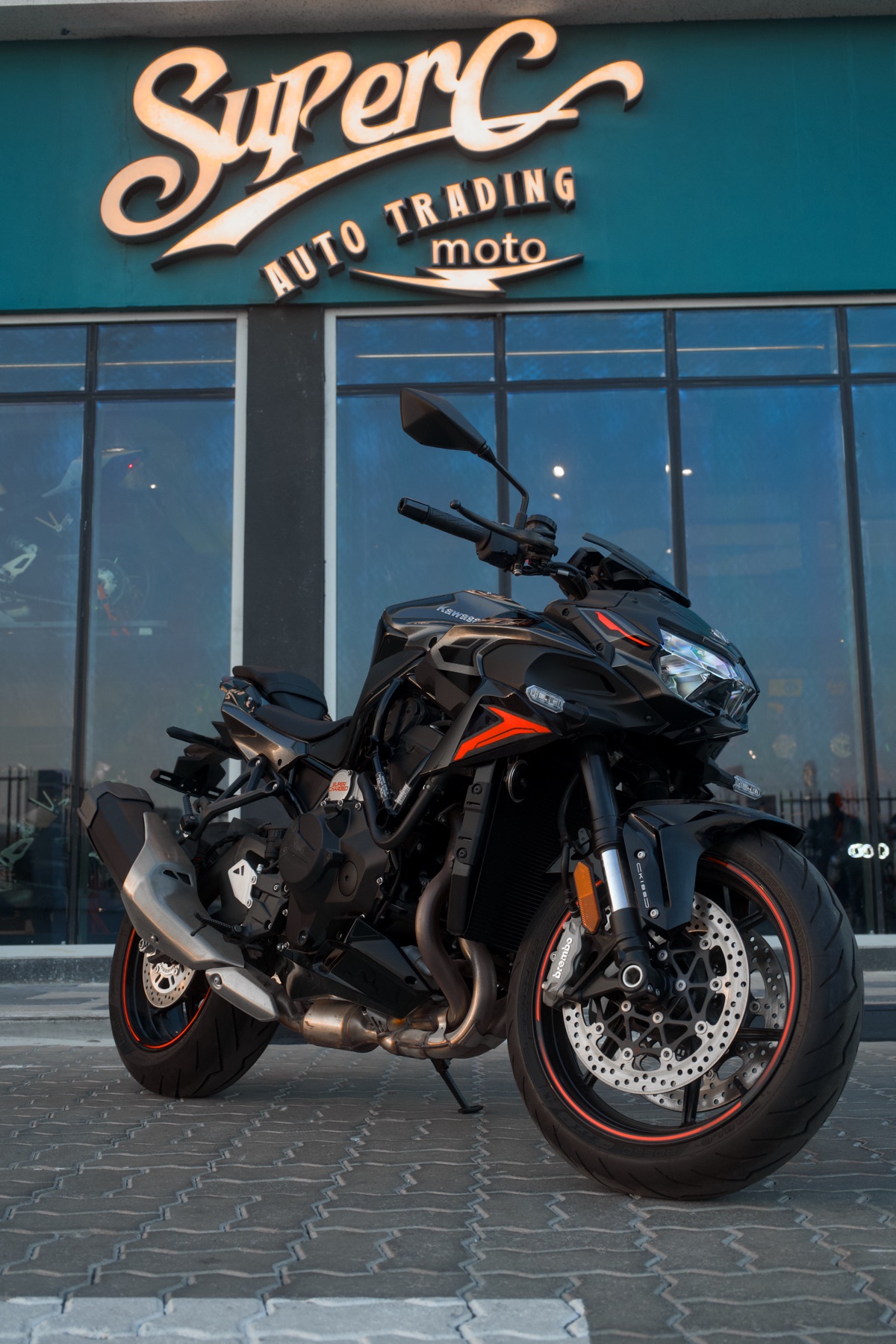 2023 Kawasaki Z H2 motorcycle